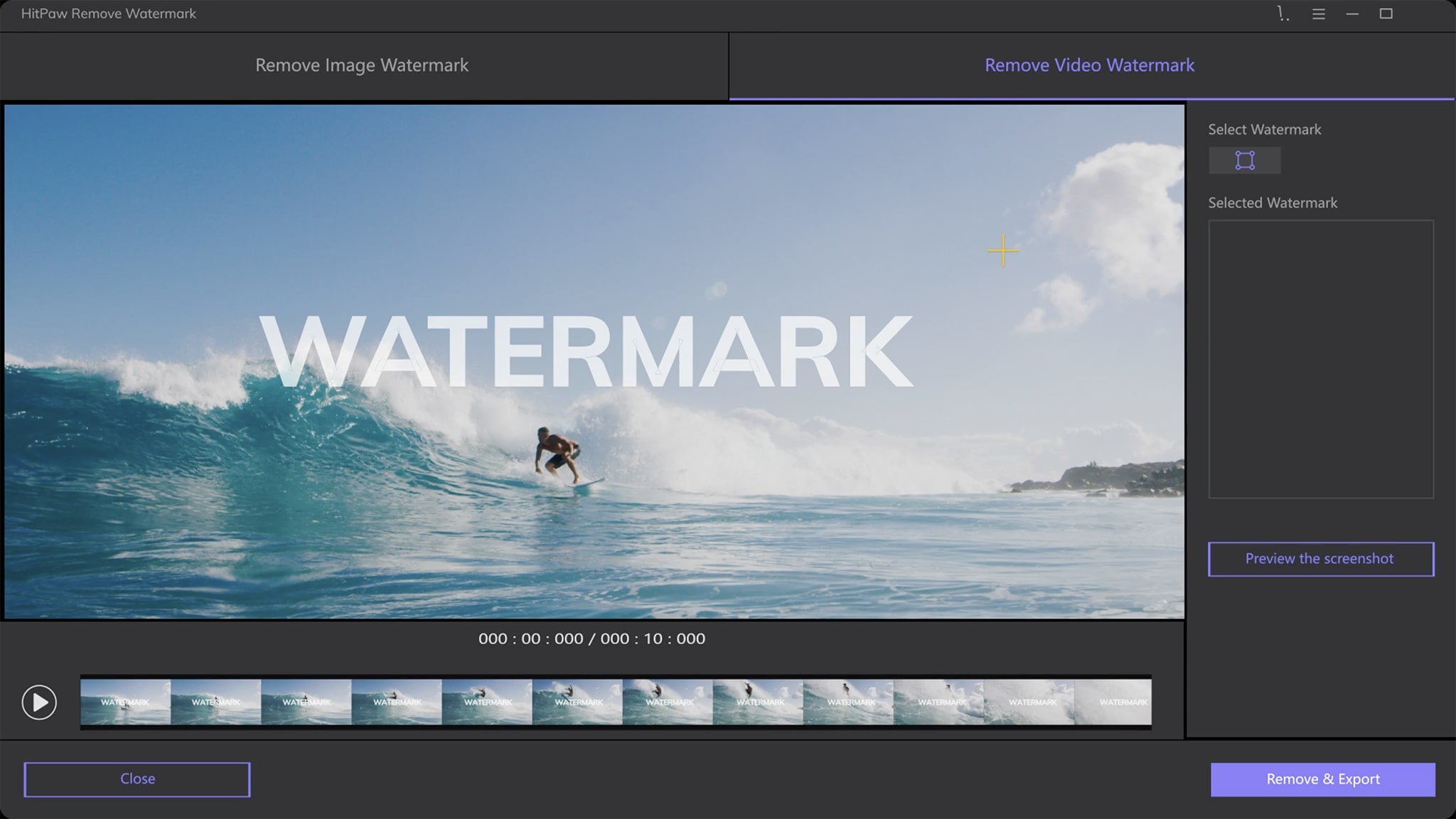 HitPaw Watermark Remover v2.4.7 图片视频去水印工具