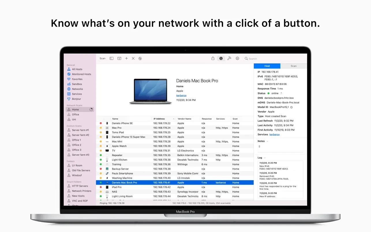 Network Radar v3.2 网络扫描管理工具