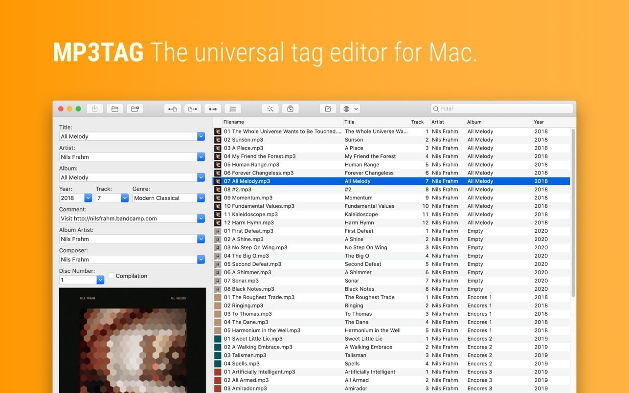 Mp3tag v1.9.10 音频元数据编辑