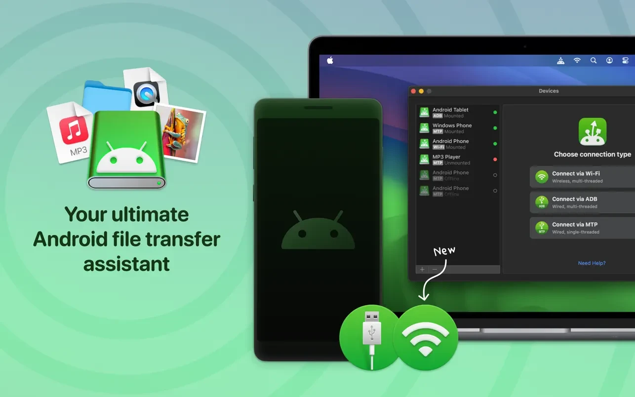 MacDroid v2.7 安卓手机文件传输助手