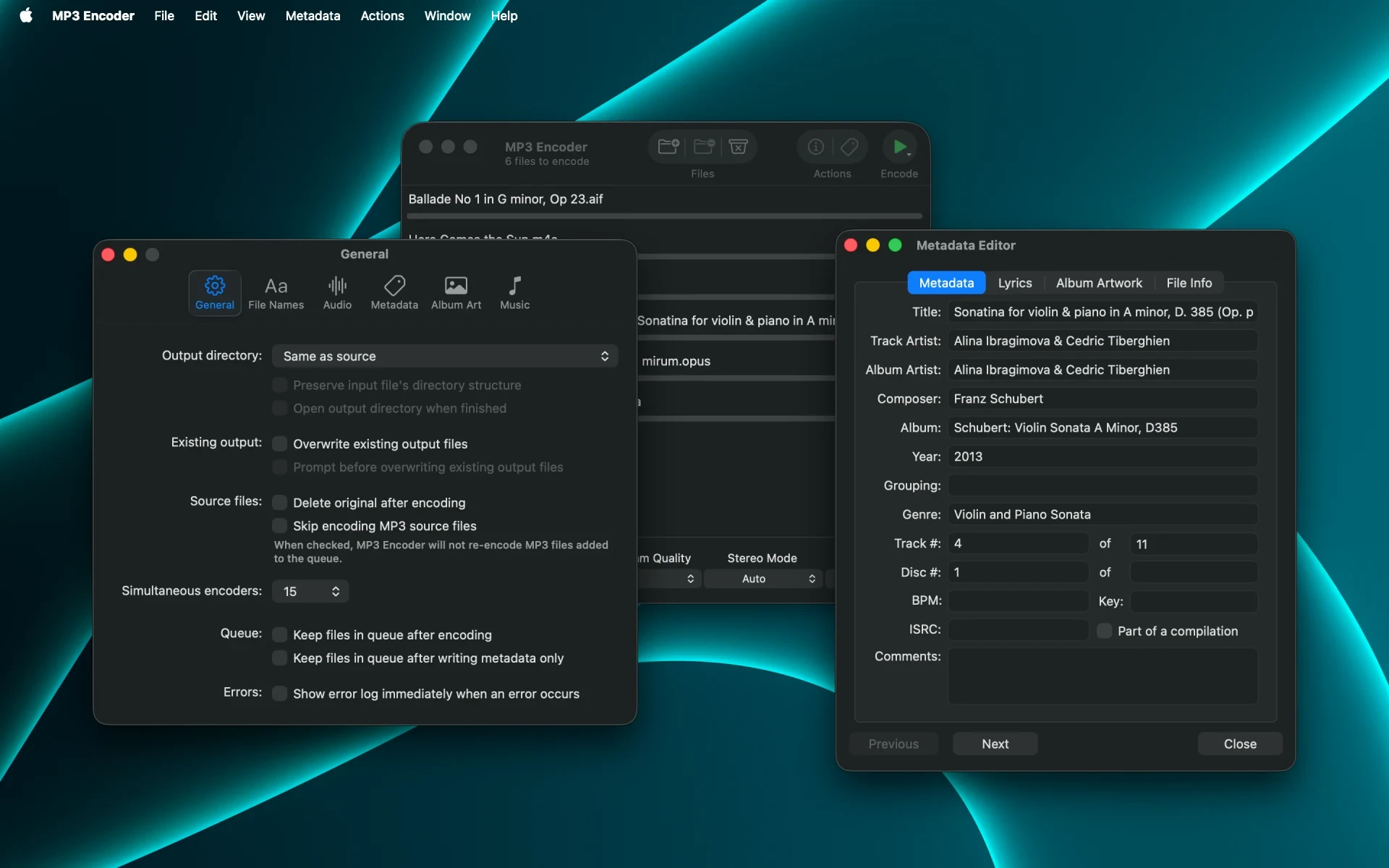 MP3 Encoder v2.20.1 音频转MP3工具