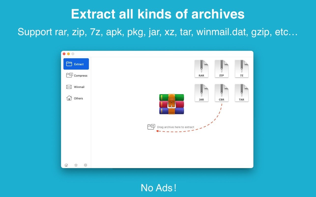 RAR Extractor Max v13.7 文件压缩解压