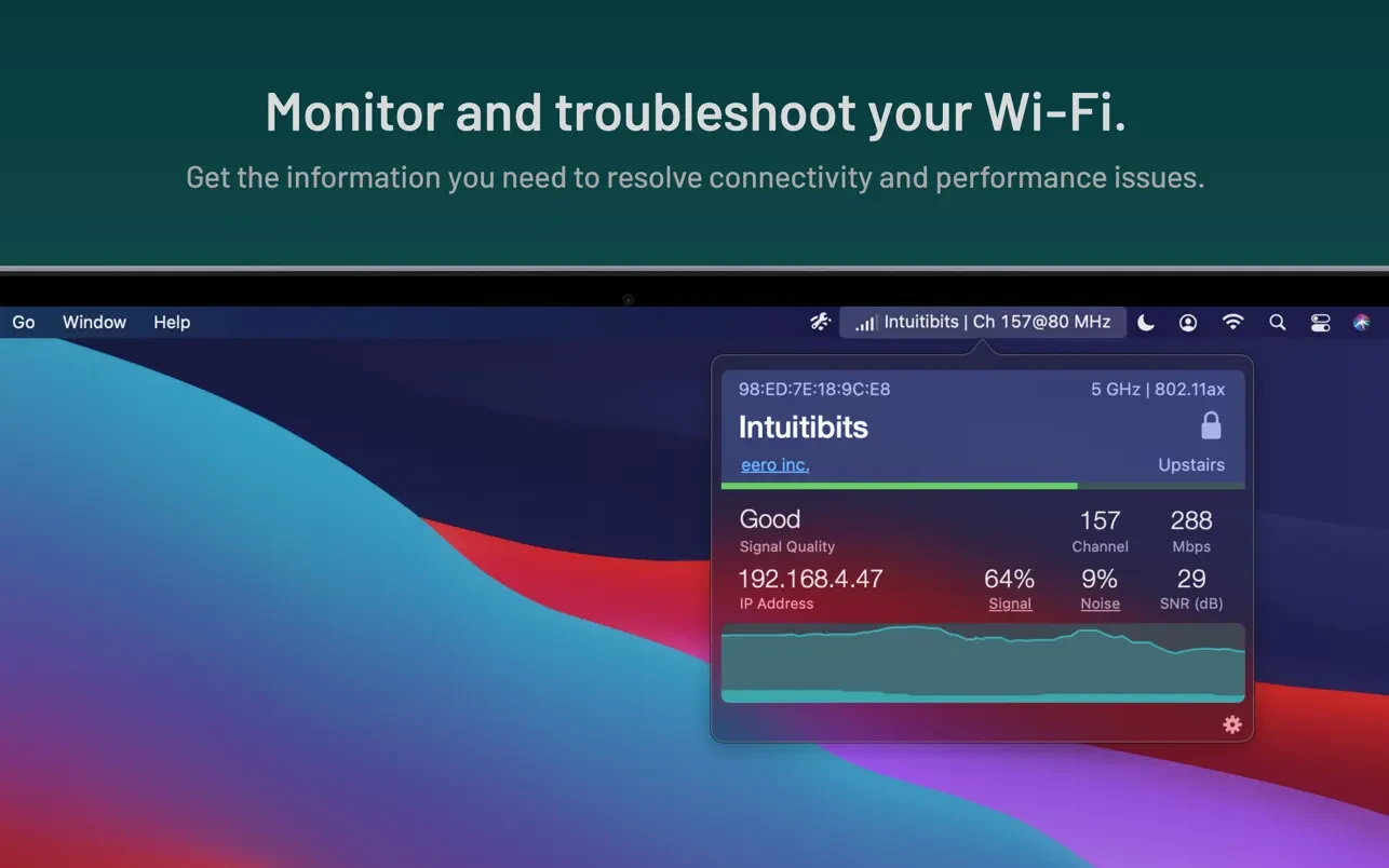 WiFi Signal v4.5.1 无线信号质量监控工具