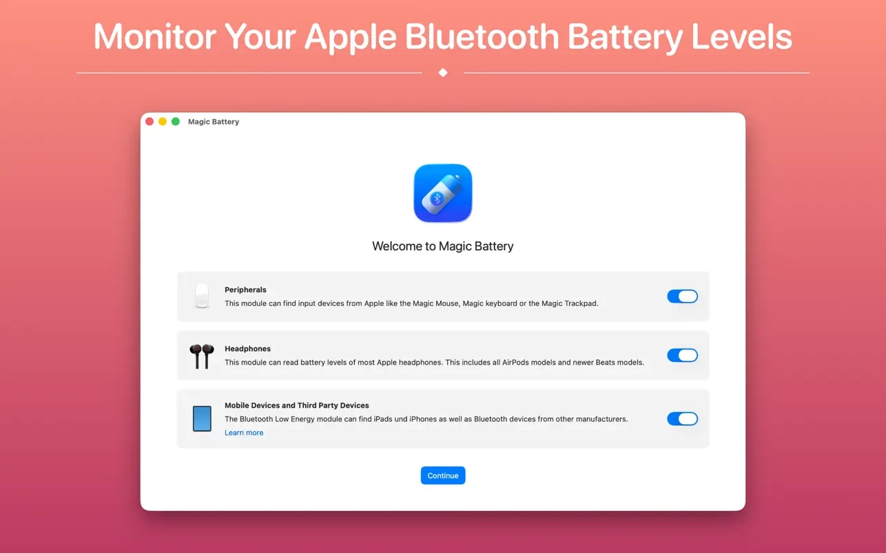 Magic Battery v9.5.4 蓝牙电量显示软件